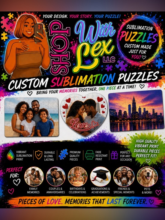 Other - 🧩 Custom Sublimation Puzzles
